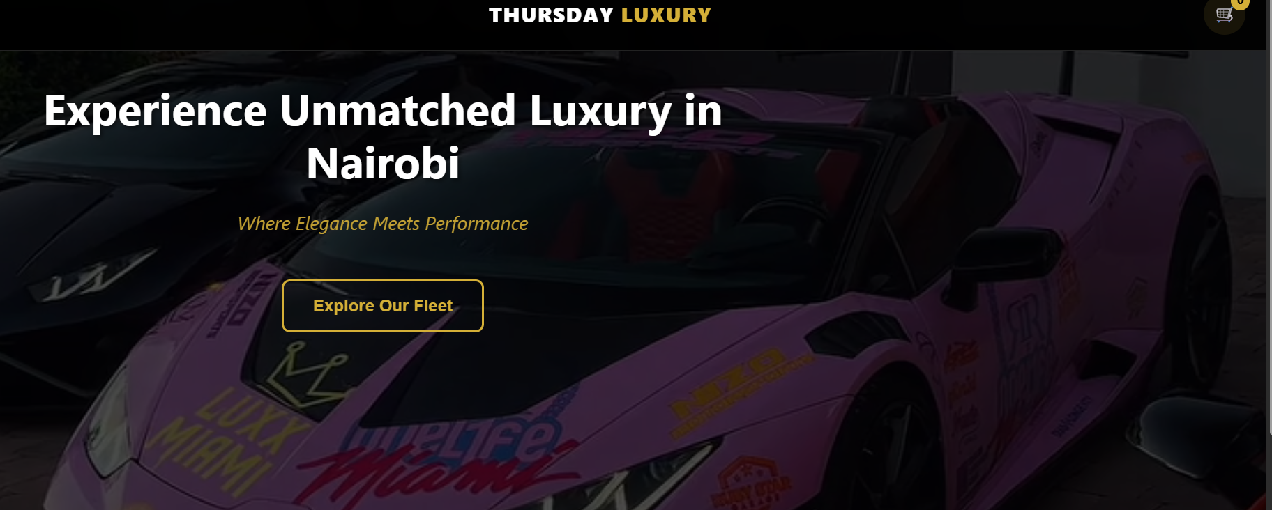 Luxury Car Rental Preview 1