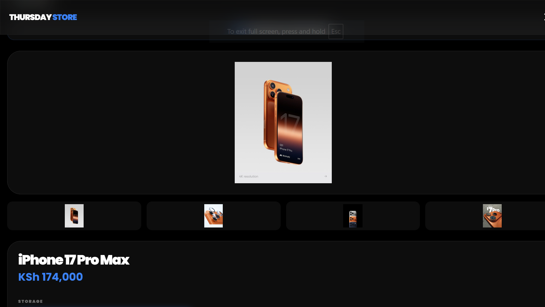 Thursday Gadgets Store Preview 2